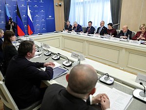 Встреча представителей ДНР и ЛНР с членами Правительства РФ и депутатами Государственной Думы