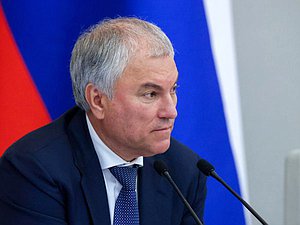Председатель Государственной Думы Вячеслав Володин