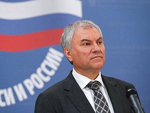 Jefe de la Duma Estatal Vyacheslav Volodin