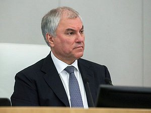 Председатель Государственной Думы Вячеслав Володин