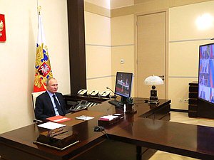 Совещание с постоянными членами Совета Безопасности. Фото: kremlin.ru
