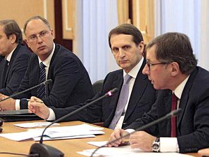 15 ноября состоялось заседание Совета по инвестициям при Председателе Государственной Думы