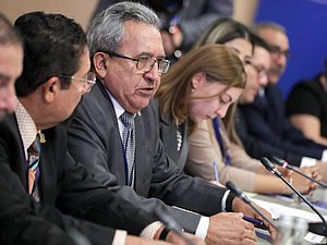 Председатель Центральноамериканского парламента (ПАРЛАСЕН) Амадо Серруд Асеведо