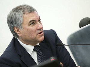 Председатель Государственной Думы Вячеслав Володин