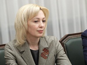 Председатель Комитета по развитию гражданского общества, вопросам общественных и религиозных объединений Ольга Тимофеева
