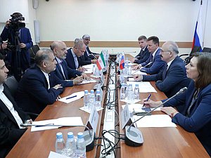 Встреча Председателя Комитета по науке и высшему образованию Сергея Кабышева с делегацией Исламской Республики Иран