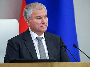 Председатель Государственной Думы Вячеслав Володин