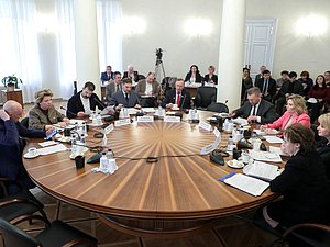 Заседание Комитета по культуре с участием Министра культуры РФ Ольги Любимовой