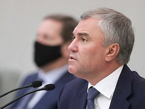 Председатель Государственной Думы Вячеслав Володин