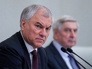 Председатель Государственной Думы Вячеслав Володин