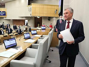 Председатель Государственной Думы Вячеслав Володин