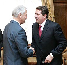 Состоялась встреча Председателя Государственной Думы Бориса Грызлова с Председателем Национального Совета Словацкой Республики Паволом Пашкой