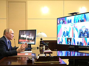 Совещание с постоянными членами Совета Безопасности. Фото: kremlin.ru
