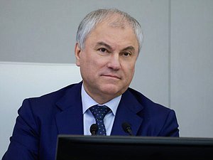 Председатель Государственной Думы Вячеслав Володин