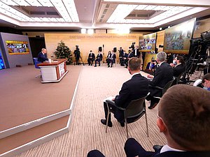 Ежегодная пресс-конференция Владимира Путина. Фото: kremlin.ru
