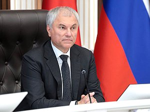 Председатель Государственной Думы Вячеслав Володин