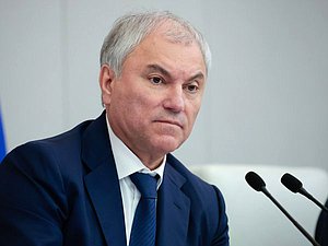 Председатель Государственной Думы Вячеслав Володин