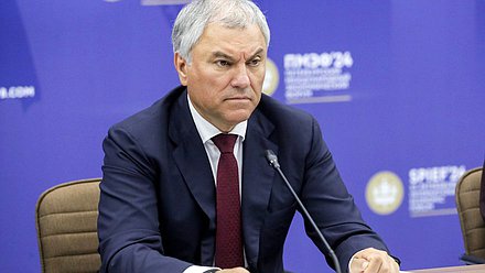 Председатель Государственной Думы Вячеслав Володин