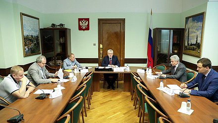 Рабочее совещание по доработке ко второму чтению проекта федерального закона «О контроле за деятельностью лиц, находящихся под иностранным влиянием»