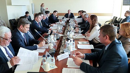 Заседание экспертного совета по развитию промышленной инфраструктуры (индустриальные парки, технопарки, экотехнопарки и кластеры) при Комитете по промышленности и торговле
