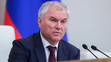 Председатель Государственной Думы Вячеслав Володин