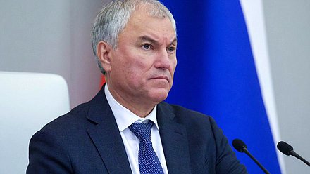 Председатель Государственной Думы Вячеслав Володин