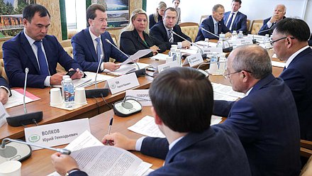 Совместное заседание Комитета по экологии и охране окружающей среды и Межфракционной рабочей группы «Байкал»