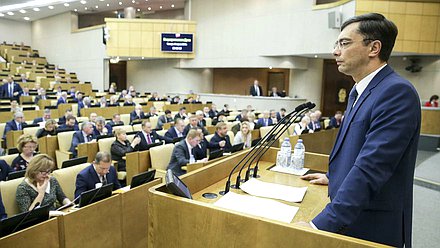 Первый заместитель Председателя Комитета по экономической политике, промышленности, инновационному развитию и предпринимательству Владимир Гутенев