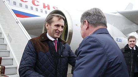 Рабочая поездка Председателя Государственной Думы Федерального Собрания Российской Федерации Сергея Нарышкина в Крымский Федеральный округ.