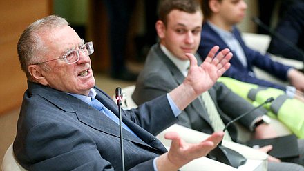 Руководитель фракции ЛДПР Владимир Жириновский