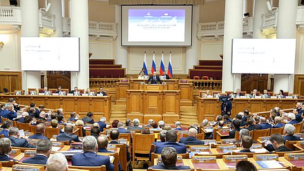Заседание Совета законодателей РФ
