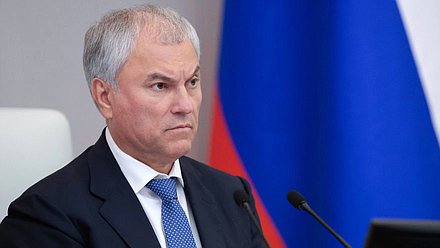 Председатель Государственной Думы Вячеслав Володин