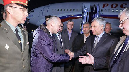 Официальный визит Председателя Государственной Думы Вячеслава Володина в Иран