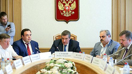 Председатель Комитета по международным делам Леонид Слуцкий