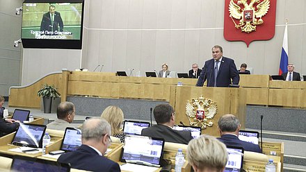 Заместитель Председателя Государственной Думы Петр Толстой