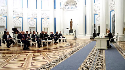 Совещание Президента РФ Владимира Путина по итогам российско-американских переговоров. Фото: kremlin.ru