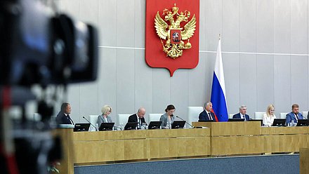 Пленарное заседание. "Правительственный час"(11.06.2025)
