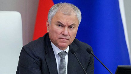 Председатель Государственной Думы Вячеслав Володин