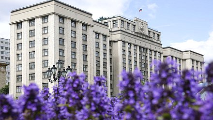 ГД здание нейтральное Госдума Дума улица лето