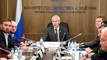 Председатель Комитета по физической культуре и спорту Олег Матыцин