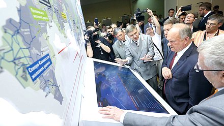Открытие выставки ОАО «РЖД» в рамках Дней российских железных дорог в Государственной Думе