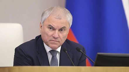 Председатель Государственной Думы Вячеслав Володин