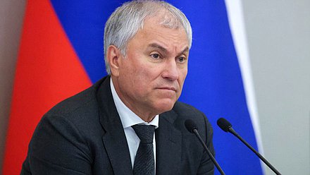 Председатель Государственной Думы Вячеслав Володин