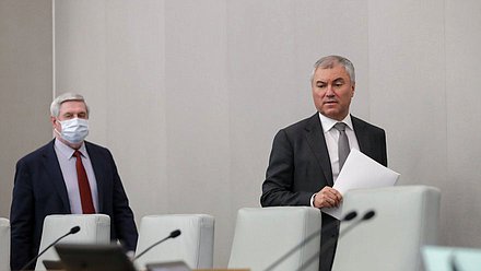 Председатель Государственной Думы Вячеслав Володин