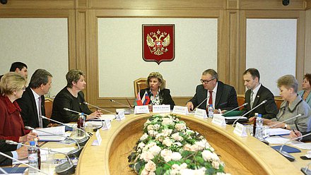 Заседание Комиссии Парламентского Собрания Союза Беларуси и России по законодательству и регламенту.