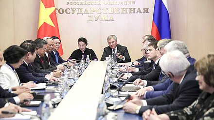 First meeting of the Inter-Parliamentary Commission of Russia and Vietnam