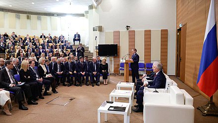 Председатель Государственной Думы Вячеслав Володин принял участие в собрании фракции "Единая Россия"