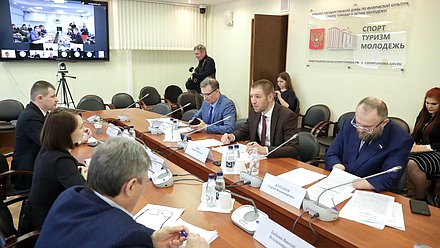 Заседание рабочей группы «Спорт на селе» при Комитете по физической культуре и спорту