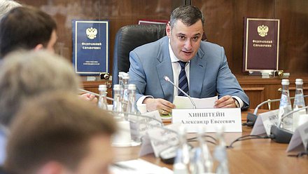 Председатель Комитета по информационной политике, информационным технологиям и связи Александр Хинштейн
