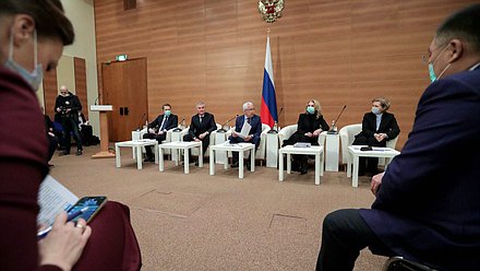 Встреча членов фракции «Единая Россия» с заместителем Председателя Правительства РФ Татьяной Голиковой